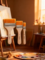 Set de 3 Pinceles para Bellas Artes