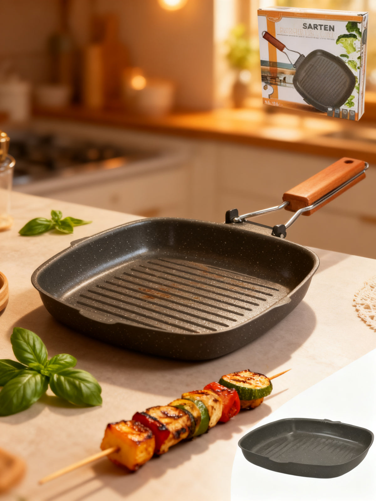 Sartén Parrilla Loki 26 cm