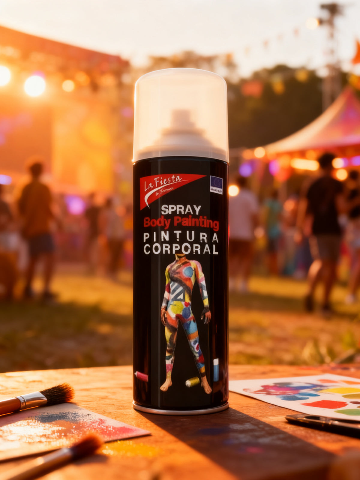 SPRAY PINTURA CORPORAL BLANCO 200ML