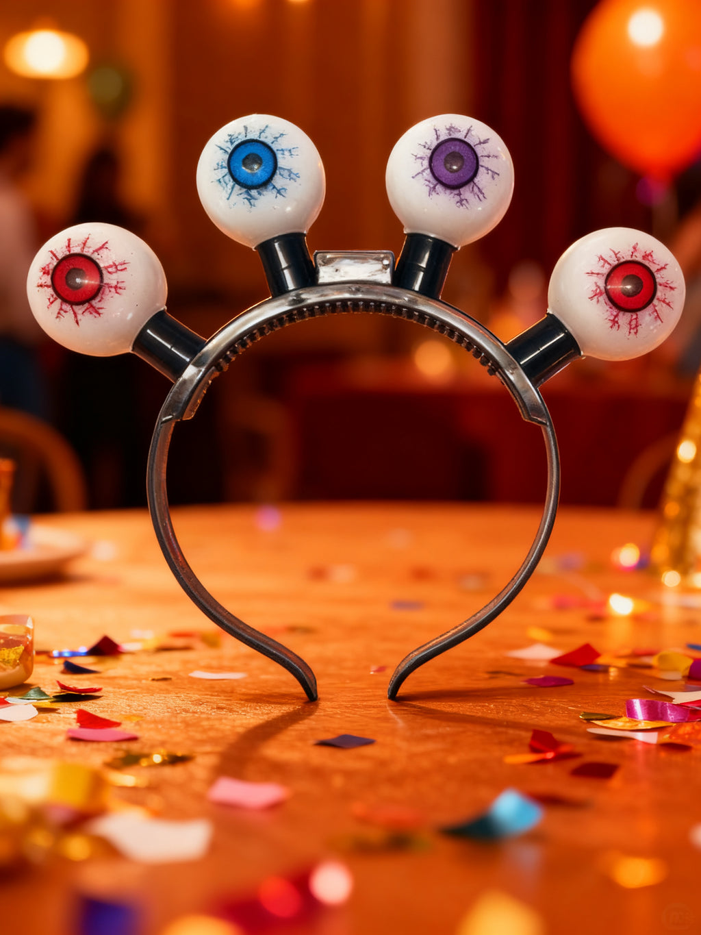 Diadema de Ojos con Luz para Fiestas