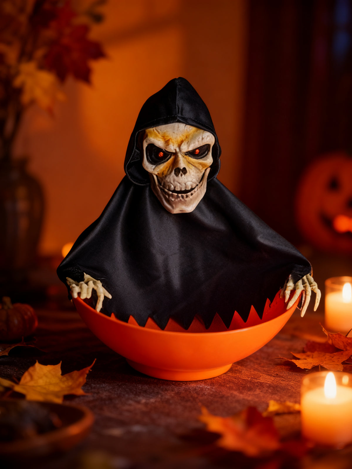 Bandeja Halloween Fantasma Calabaza