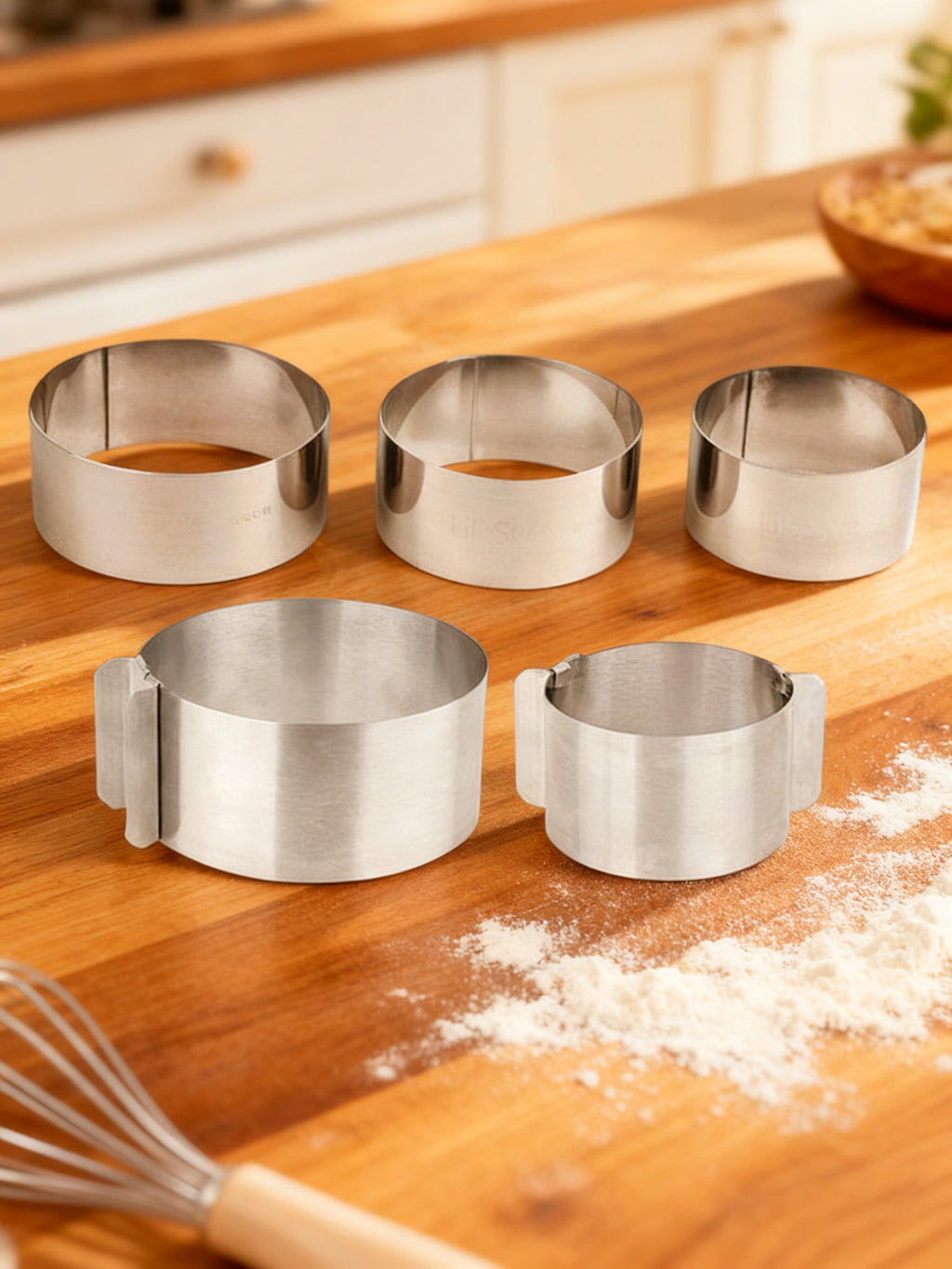ARO INOX PULIDO 10 CM ALTURA 4,5 CM