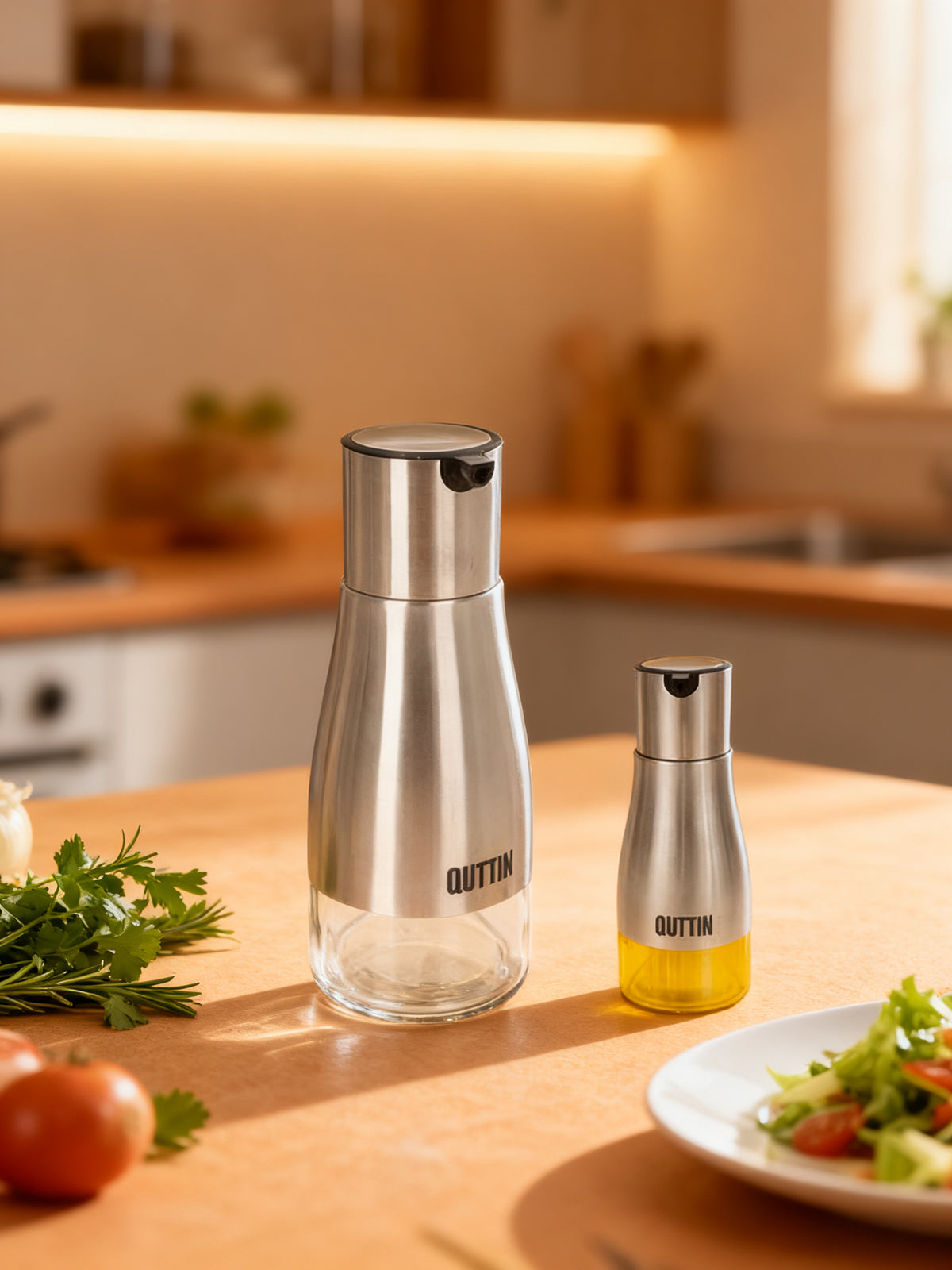 ACEITERA INOX 320ML QUTTIN