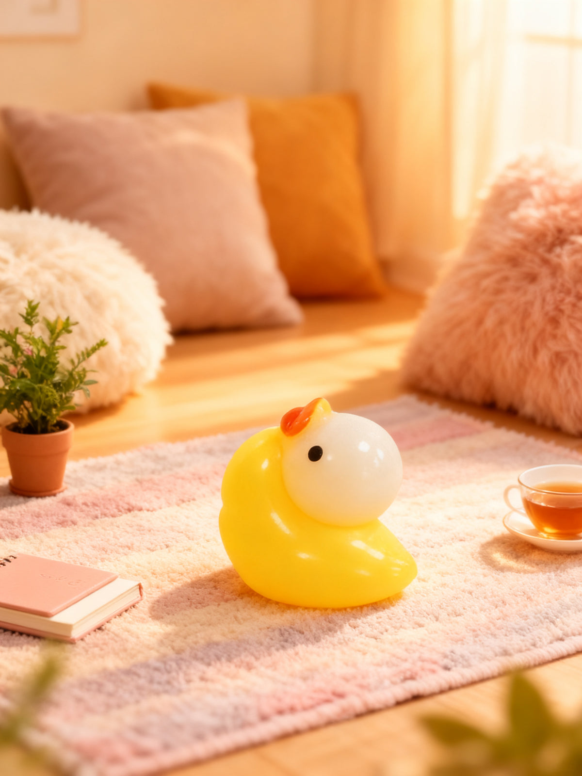 Squishy Pato Mochi Juguete Antiestrés