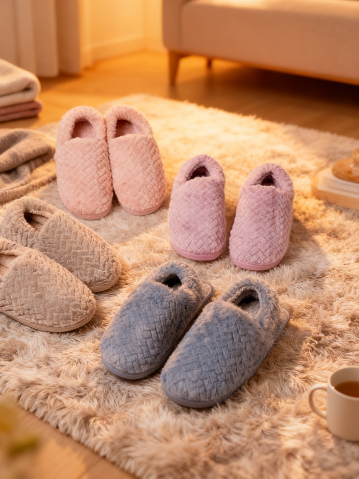 2234 ZAPATILLAS DE CASA PARA MUJER