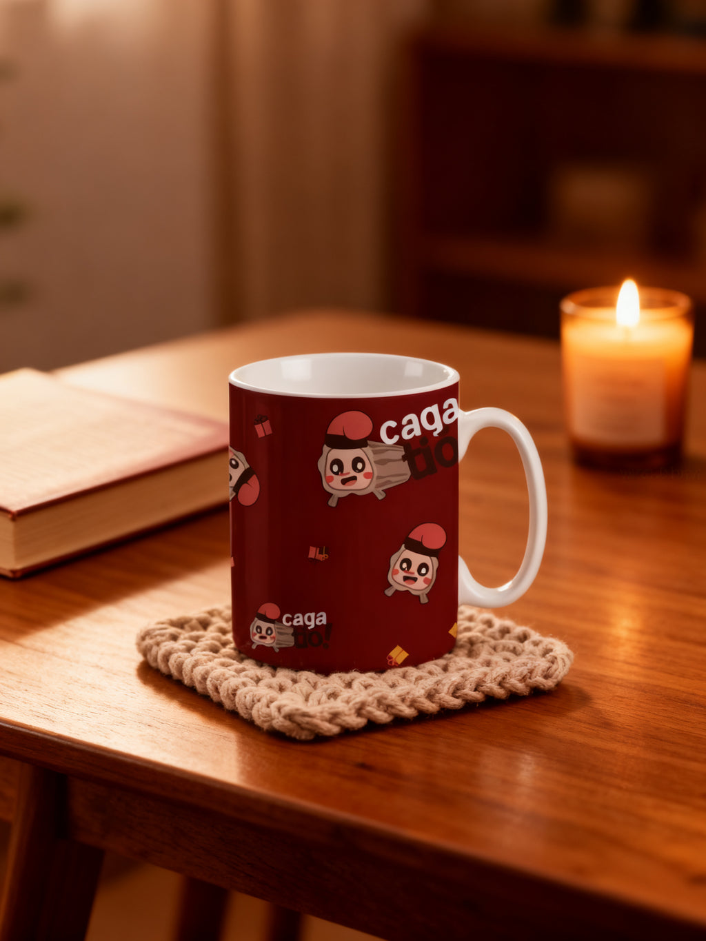 Mug Tió Nadal en Caja Regalo