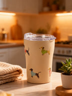 Vaso Térmico con Diseño de Salchichas