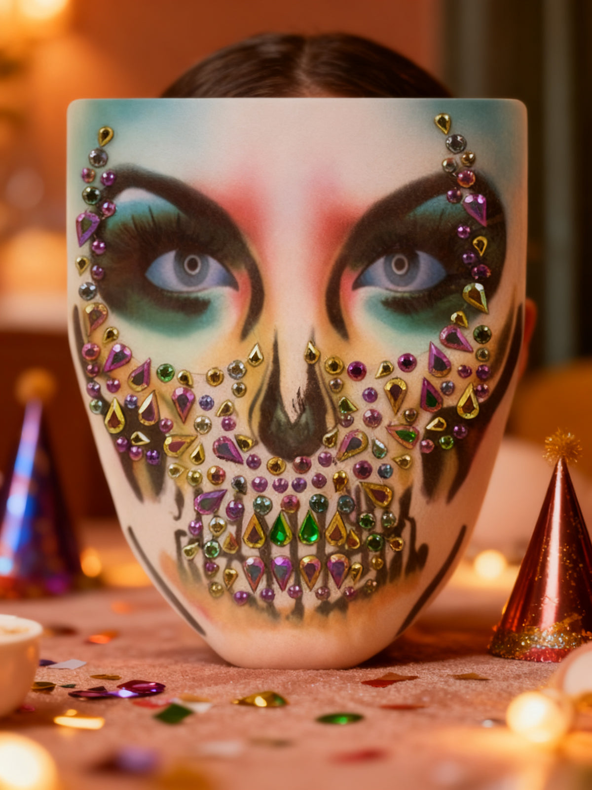 Pegatina de Diamante para Halloween