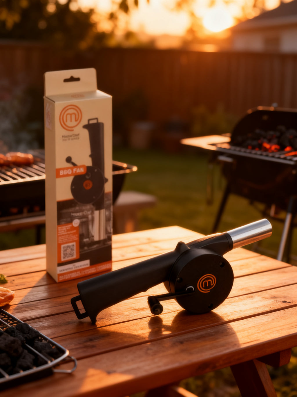 VENTILADOR MANUAL PARA BARBACOA MASTERCHEF