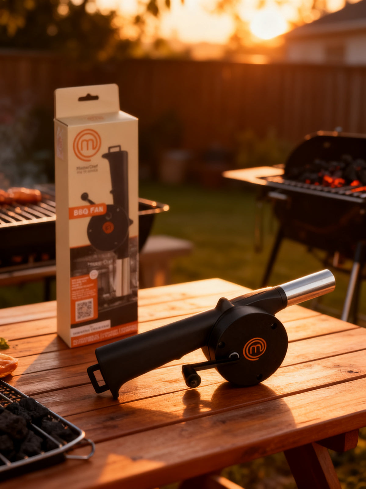 VENTILADOR MANUAL PARA BARBACOA MASTERCHEF