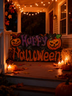 Colgante de Halloween con luz