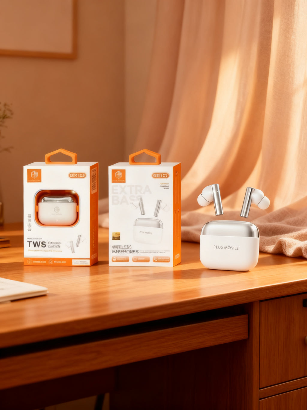 Auriculares Inalámbricos Blancos TWS