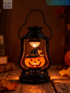 Lámpara Giratoria de Calabaza Halloween