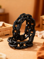 Cadena Decorativa Negra de Pirata