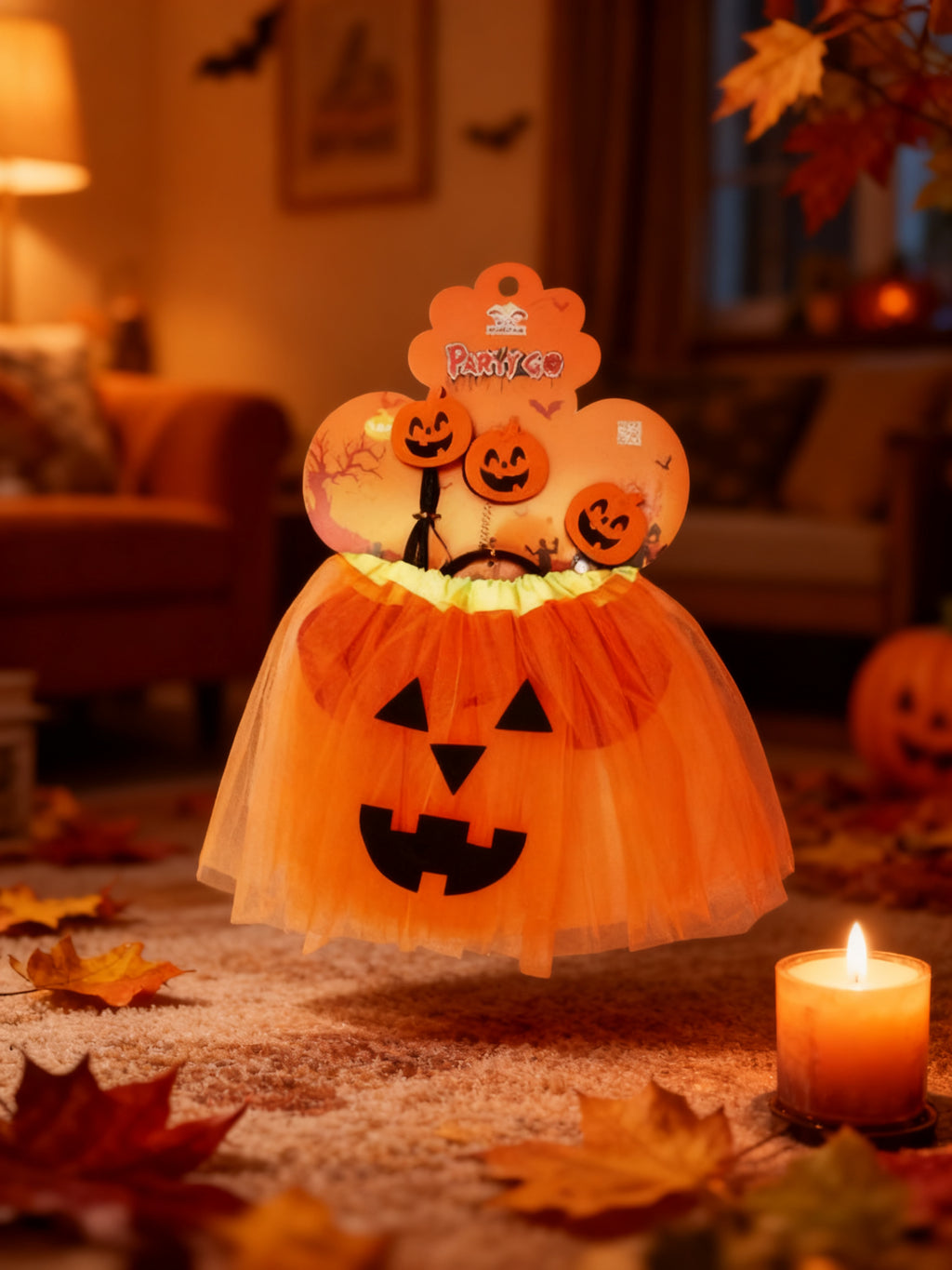 Conjunto de 3 Faldas de Tull Halloween