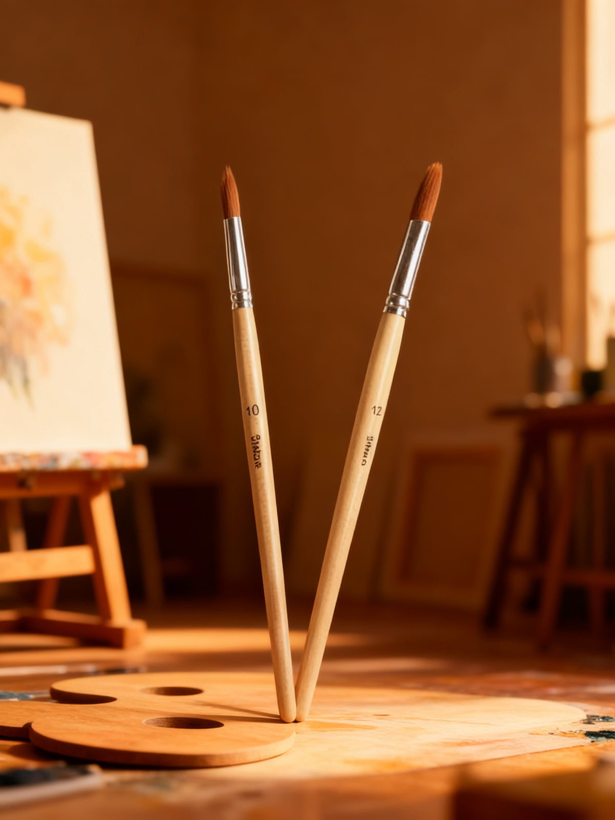Set de 3 Pinceles para Arte