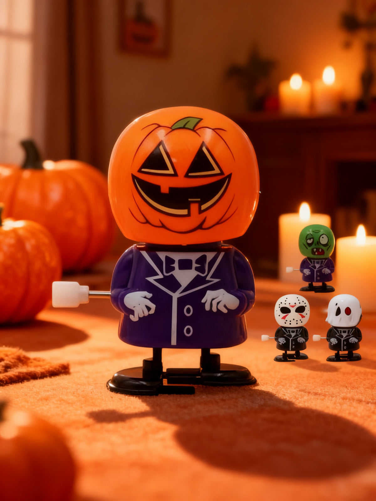 Figura Cabezona de Halloween (1 Unidad)