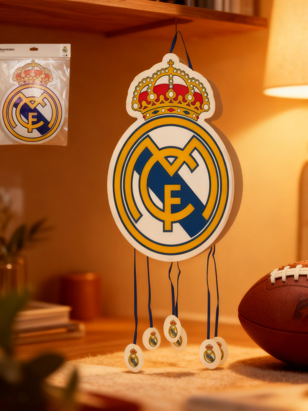 Piñata Escudo Real Madrid Pack 10
