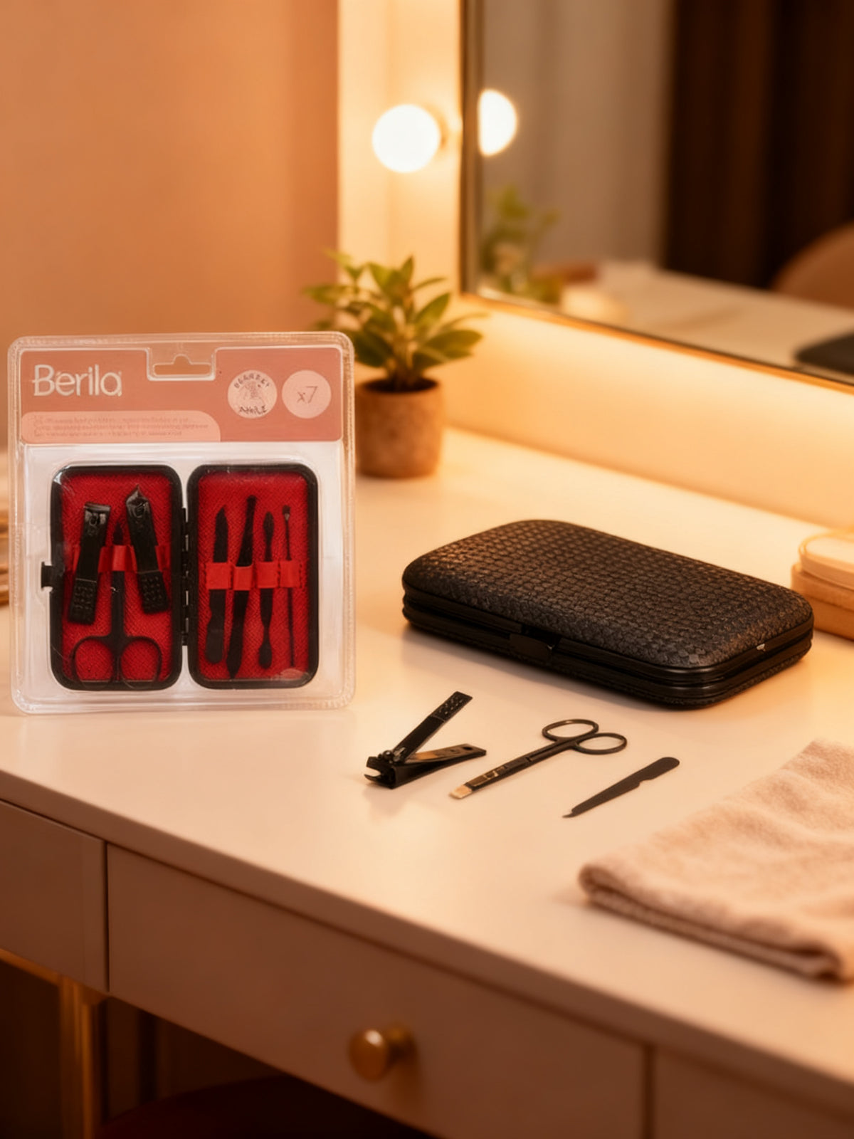 ESTUCHE SET PEDICURA UÑAS PEQUEÑO UNISEX