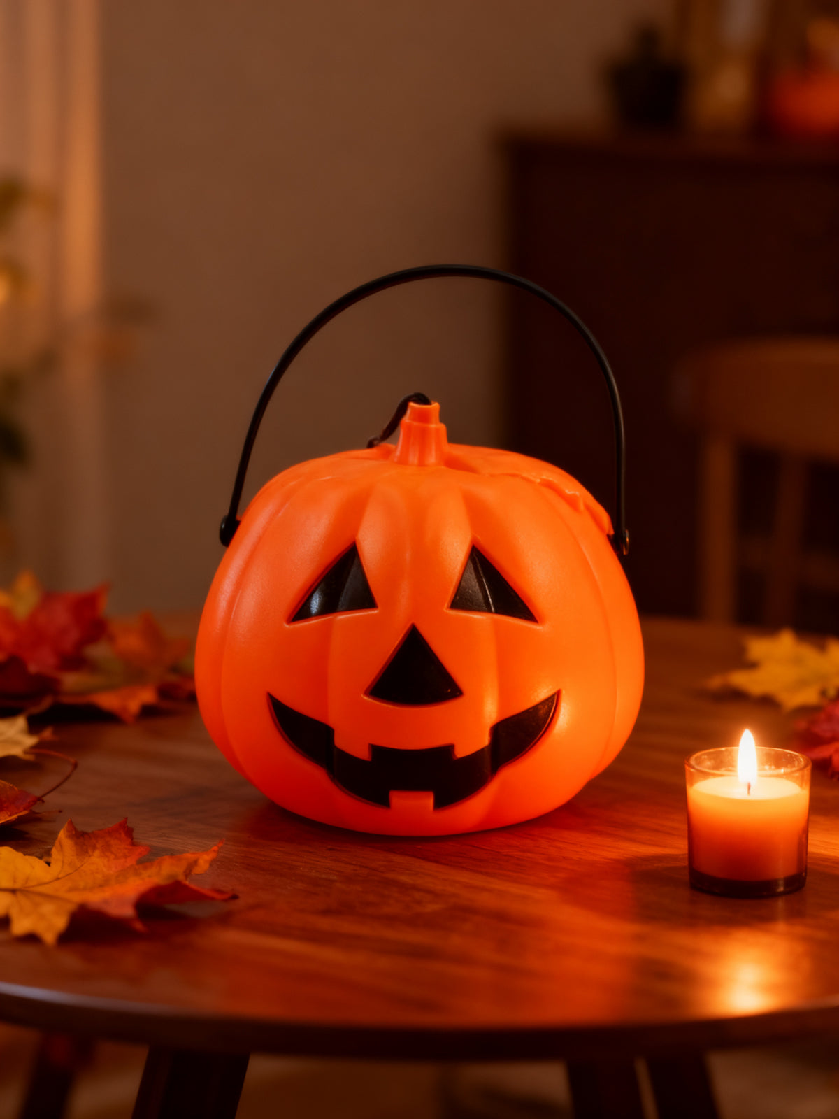 LINTERNA DE CALABAZA 17CM 1PC