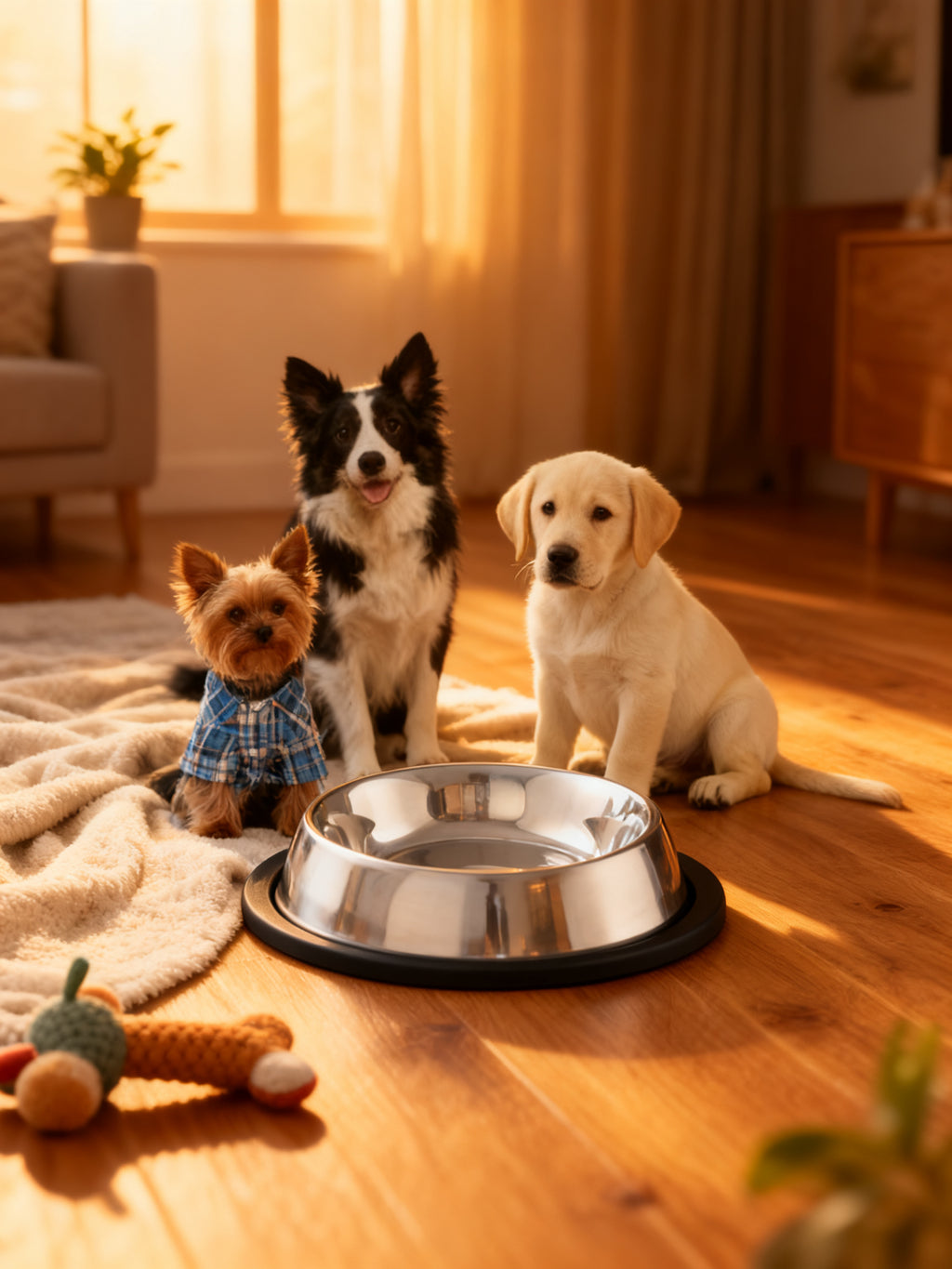 Comedero Perro Acero Inoxidable