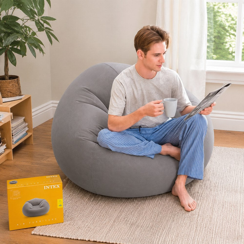 Silla de Bean Bag en Gris