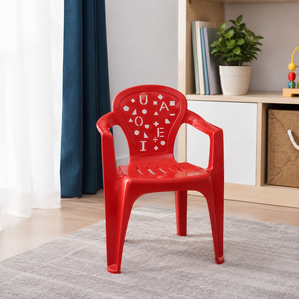 Red Plastic Chair
