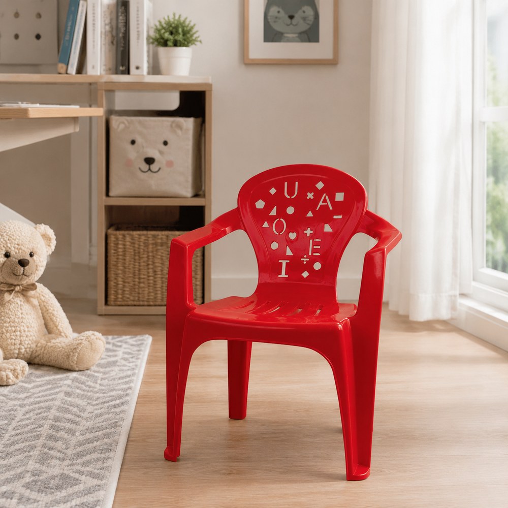 Red Plastic Chair