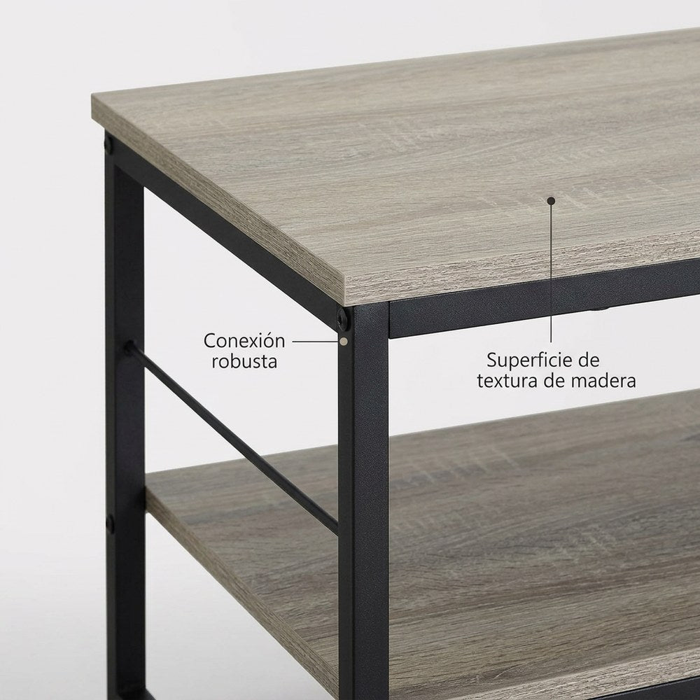 Mesa de Centro con Estante
