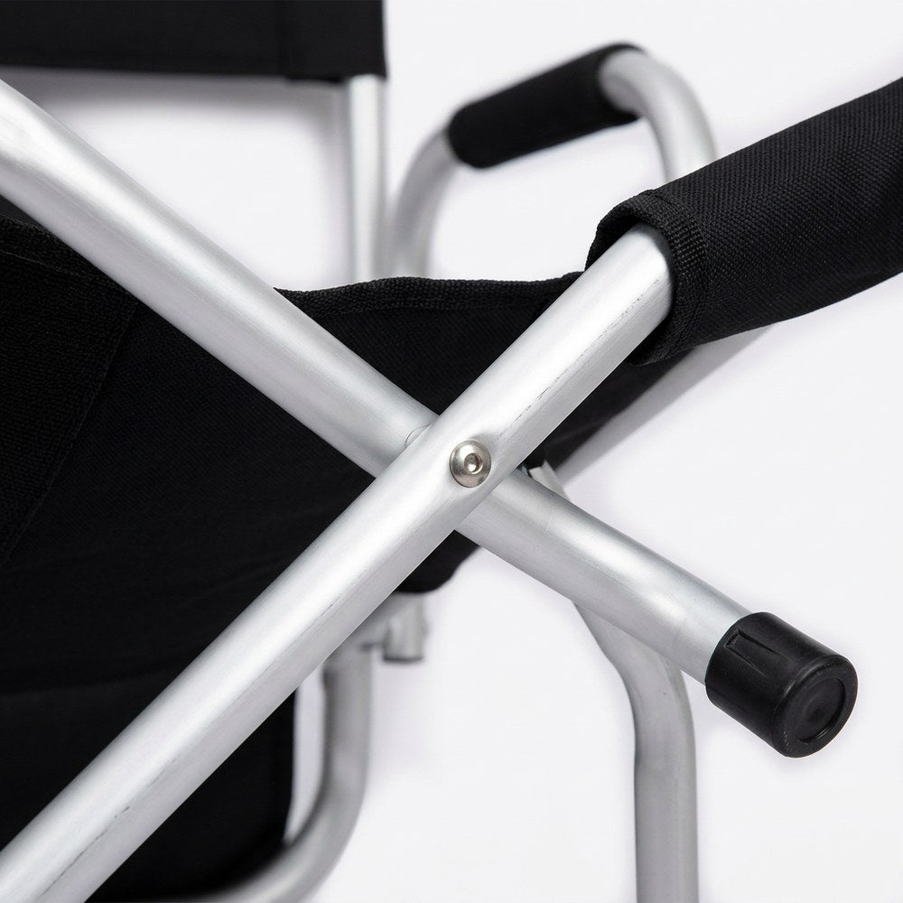 Folding aluminum chair