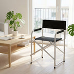 Folding aluminum chair