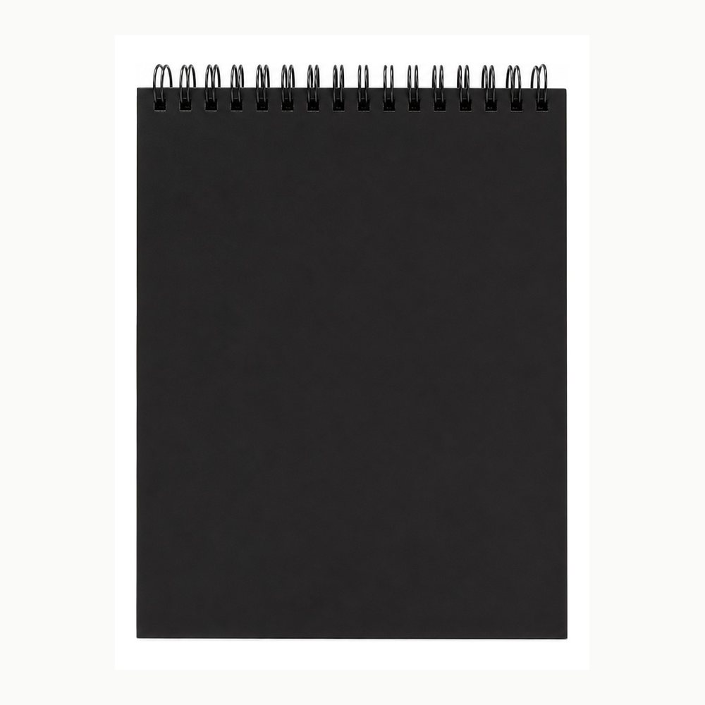 Scratch Art Notebook A5 Black | Pure Black Background | Creative Art for Kids & Adults