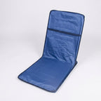 Silla plegable azul