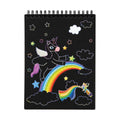 Papel Magico para Rascas A5 white background product image