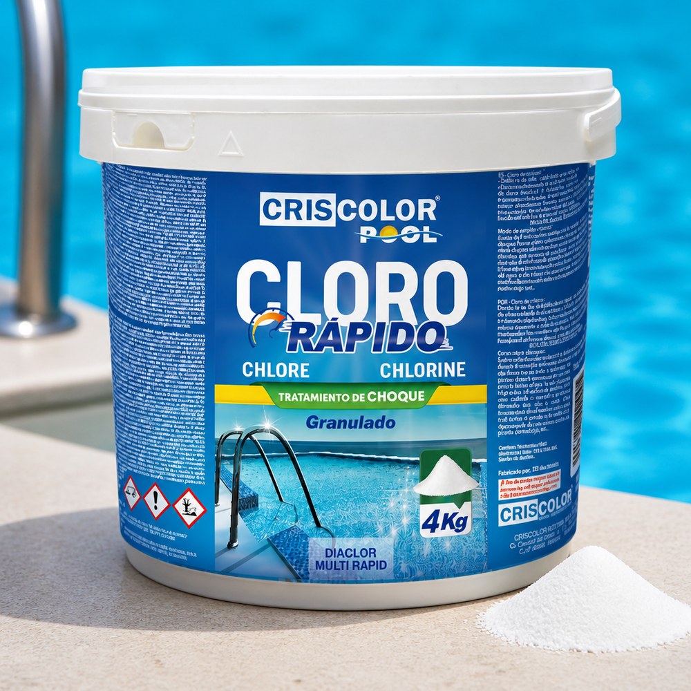 Cloro Granulado Rápido para Piscina