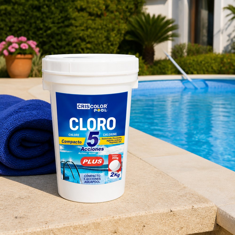 Cloro para Piscina En Tabletas O Granulado