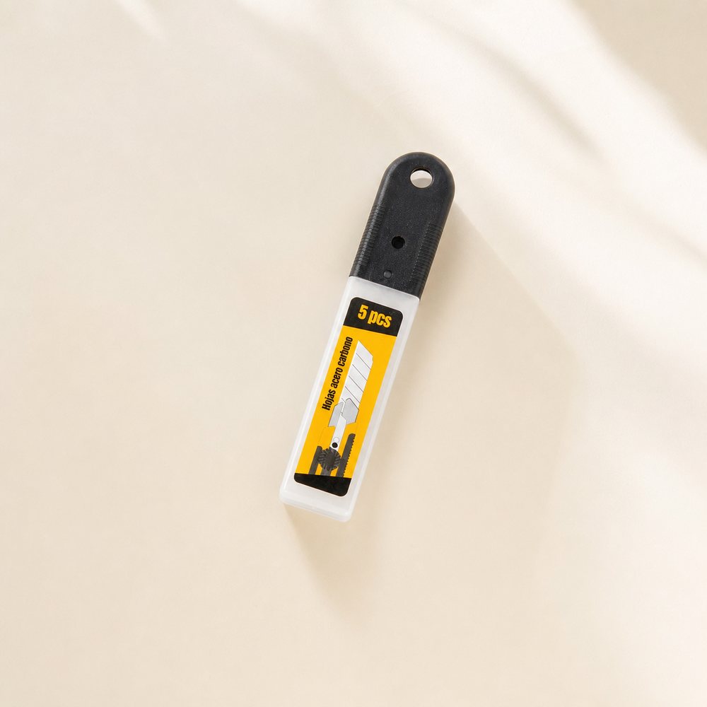Hojas de Recambio para Cúter 25mm | Acero Carbono | Manualidades y Bricolaje