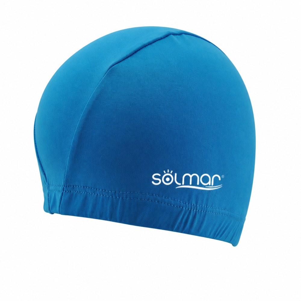Blue Solmar Swimming Cap