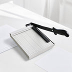 Cortapapeles Manual A5 con Palanca | Base con Cuadrícula | Oficina, Clase y Hogar