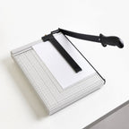 A4 Manual Lever Paper Trimmer | Base with Scale | Office, Arts & Crafts