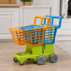 Carrito de Compra de Juguete Doble