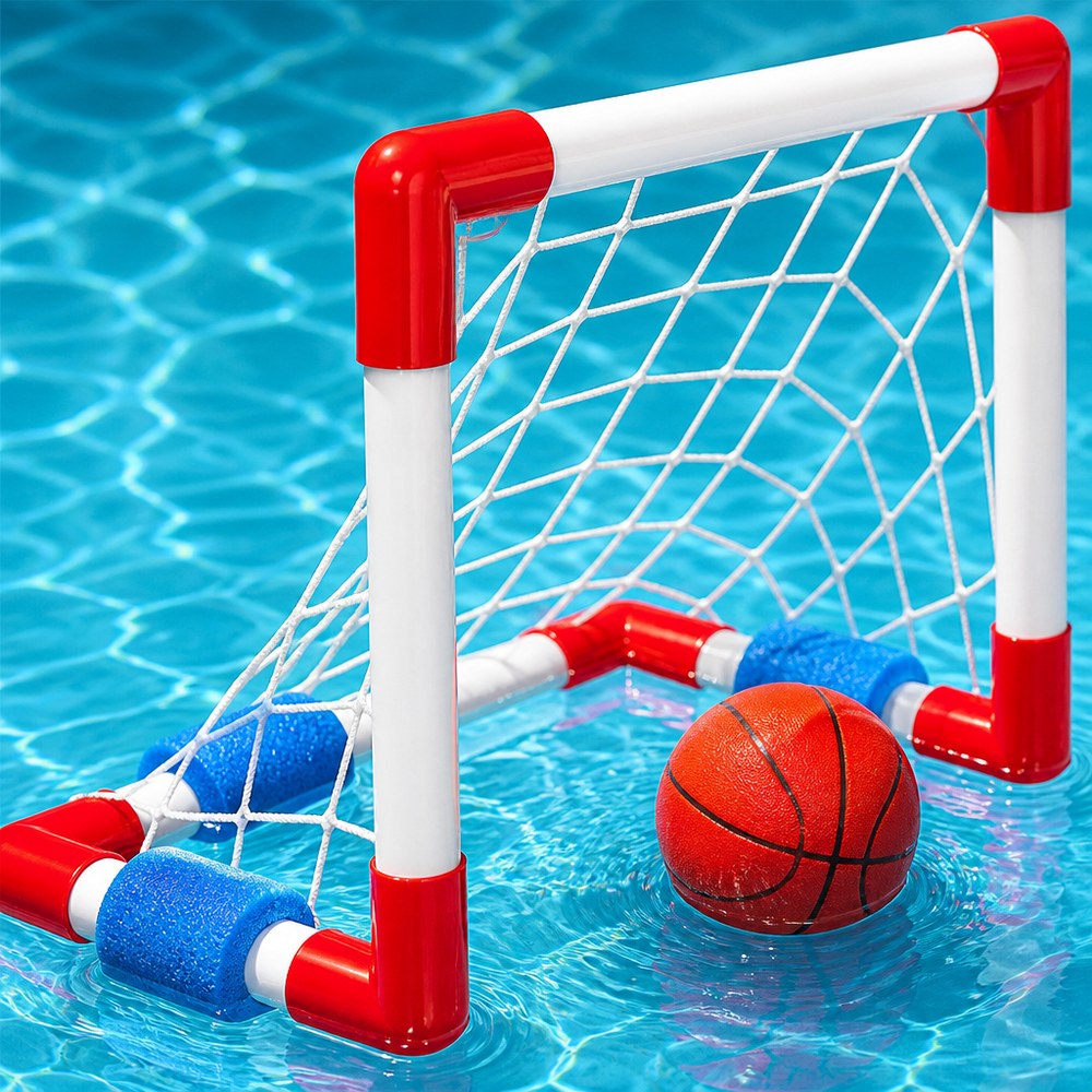 Set de Juegos Portería para Piscina