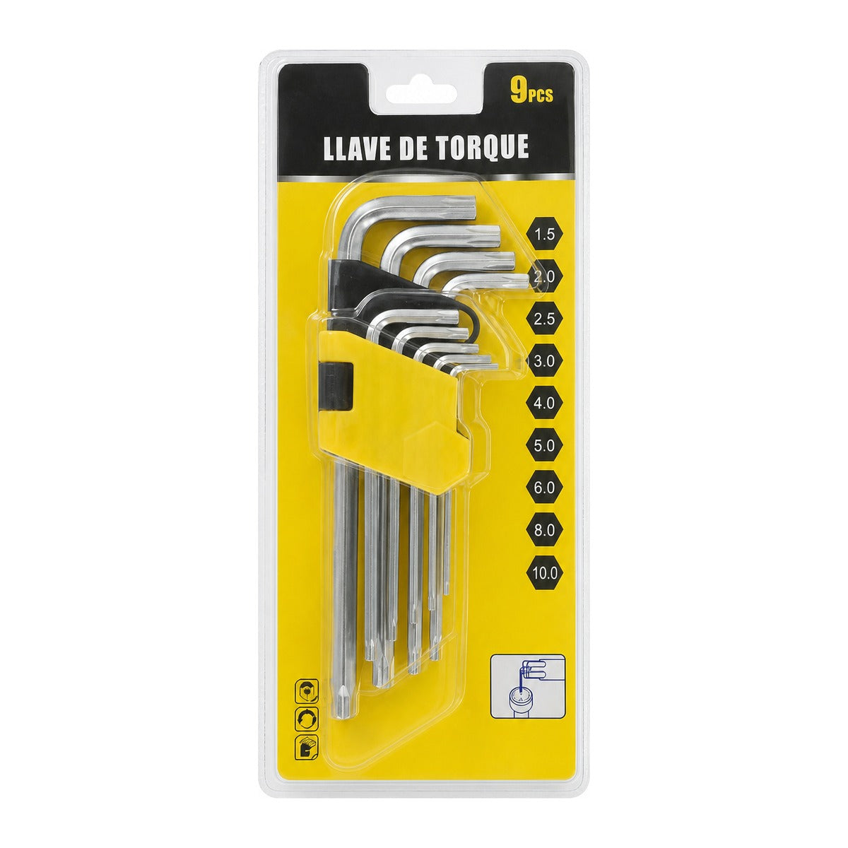 Torque wrench set white background product image
