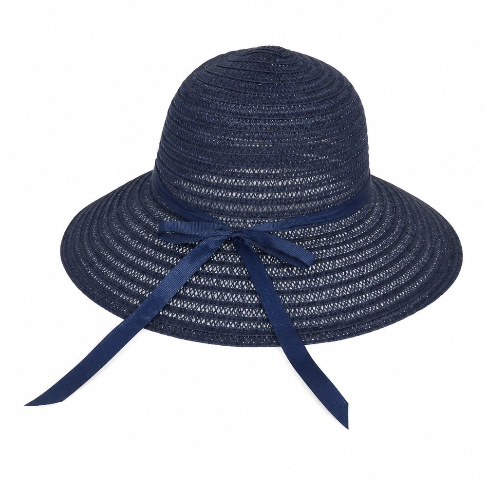 Sombrero de Paja de Color Azul