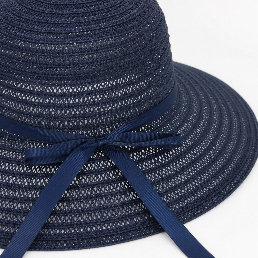 Sombrero de Paja de Color Azul