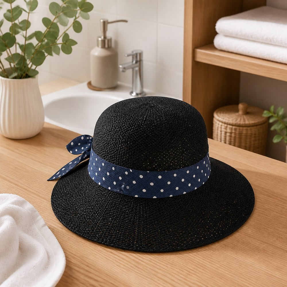 Sombrero de Paja con Nudo