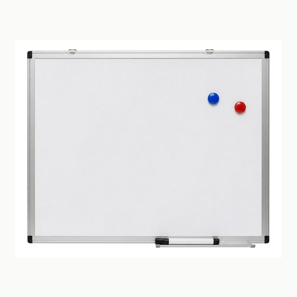 Magnetic Double-Sided Whiteboard 50x60