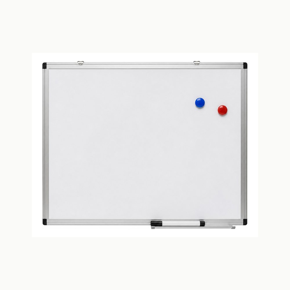 Magnetic Double-Sided Whiteboard 50x60