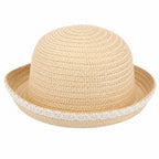 Sombrero de Paja con Encaje
