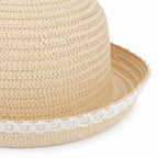 Sombrero de Paja con Encaje